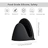 Safety Grip Silicone Oven Mitts - Set of 2 Heat Resistant Gloves & Pot Holders - Premium Kitchen Accessories for Baking, Cooking & Grilling