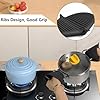 Safety Grip Silicone Oven Mitts - Set of 2 Heat Resistant Gloves & Pot Holders - Premium Kitchen Accessories for Baking, Cooking & Grilling
