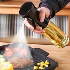 Oil Spray Bottle Pump for Oil-Control Kitchen Olive Oil-Sprayer Pot Bottle Dispenser Gadget Cooking Tools For BBQ,Baking,Frying,Salad