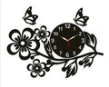 High quality wooden wall clock | Flower shaped wall clock | flower shaped wooden wall clock